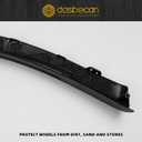 Dasbecan Wheel Arch Fender Trim Moulding Molding Compatible With Tesla Model X 2016-2021 Right Passenger Side Replaces#103528900H Fender Flares(Left)