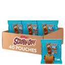 Kellogg's Scooby-Doo! Graham Cracker Snacks, Cinnamon, Made with Whole Grain, (1 Oz Bag), 40 Bags (EXP 07/17/26)