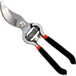 GARDEN GURU Classic Bypass Pruning Shears Clippers Heavy Duty Forged Steel Garden Pruners Safety Lock Non Slip Comfort Grips Cuts up to 1 Diameter Professional Bypass Pruners for Gardening