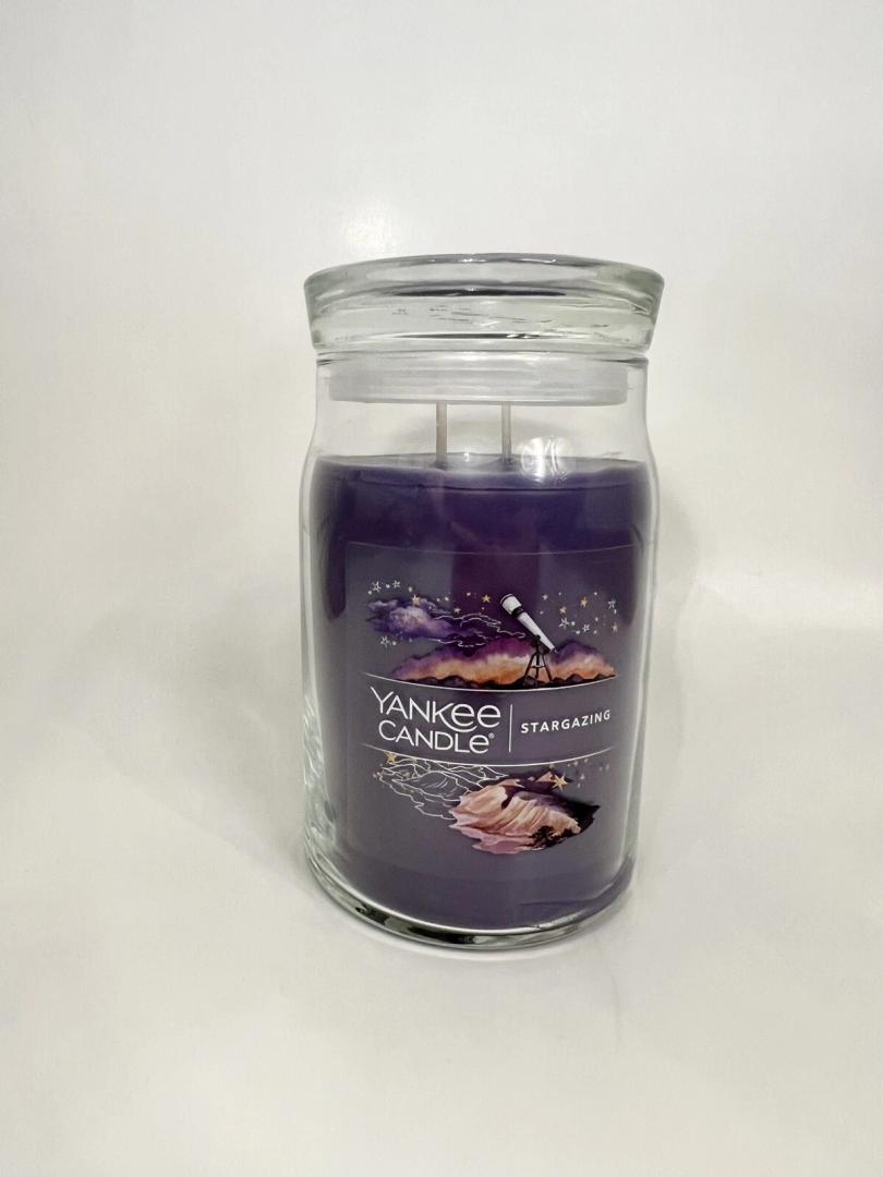 Yankee Candle Stargazing Lavender Eucalyptus Vanilla Large Two Wick 20oz Candle