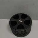 Back Roller, Back Wheel Targeted Back Pain Relief, Yoga Wheel Muscle Massage, Foam Roller for Trigger Point Therapy Physical, Stretching & Exercise, 880lbs Capacity, 9 Inch (Black+Black)