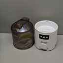 Automatic Cat Feeder for 3 Cats, 6L/25 Cups Smart WiFi Pet Feeder, Strong Anti-Jam System, Dual-Effect Desiccant Cat Food Dispenser, with 10S Voice Recorder for Cats and Small Dog (White)