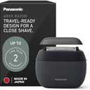 Panasonic ARC5 Palm-Sized Electric Razor, Handheld Luxury Compact Travel Shaver with 5-Blade Cutting System and USB-C Charging, Wet/Dry - ES-PV3A-K