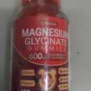 2 Pack Magnesium Glycinate Gummies 600mg, Sugar Free Magnesium Gummies | High Absorption Magnesium Supplement for Adults, Chewable Potassium Supplements for zzZ, Body Support and Relaxation, Exp 05/10/2028
