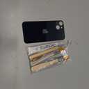 Back Glass Replacement for iPhone 14 All Carriers with Professional Repair Tool Kit (Black)