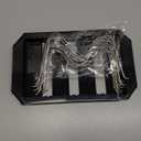 Expandable Pot Rack Organizer, 14 Adjustable Compartments, Pot and Pan Organizer Rack for Cabinet with Cup Brush Dividers, 13 -22" Wide Adjustable Pan Organizer - Pantry Countertop Storage (Black)