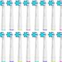 16pcs Kids Replacement Heads Compatible with Braun Oral B Kids Electric Toothbrush, Ultra Soft Bristles