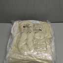 91 x 71 Extra Large Outdoor Boho Picnic Blanket with Beige White Table Runner, 6 Throw Pillow Covers, 6 Napkins Woven Cotton Yarn Oversized Beach Blanket Washable Picnic Camp Wedding