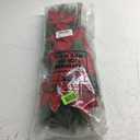 Hotop 6 Pcs Christmas Artificial Poinsettias Florals 19.6 Inch Large Christmas Poinsettia Decorations Red Green Christmas Flower Picks Stem for Christmas Tree Ornament Wreath DIY Xmas Party Decor