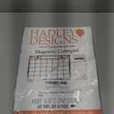 Hadley Designs - Floral Magnetic Fridge Dry Erase Magnetic Calendar for Refrigerator, White Board Calendar for Wall, Dry Erase Board, Notepad
