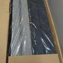 4Pack Fiberglass Acoustic Panels, Self Adhesive Sound Proof Foam Panels for Walls, Sound Dampening Panels for Studios, Office, Home Soundproofing Absorbing Noise Reducing, 23.6x11.8x2.5" Black Grey