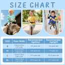 Braventure Kids Bike Gloves for Age 4-13: Half Finger Fingerless Workout Gloves Non-Slip Gel for Bike Motorcycle