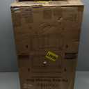 OlarHike 97QT Stackable Storage Bins with Lids - Folding Storage Box with Doors and Wheels, Collapsible Plastic Storage Drawers for Closets and Organization, Garage, Office, Cabinet, 4 Pack Cubes