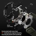 ULTIMAL Rugged Case with Band for Apple Watch 49mm,Compatible with Apple Watch Ultra 3/2/1, Military Grade Shockproof Bumper Cover for iWatch Tactical Band Men (Army Green, 49mm)