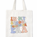 Counselor Gifts Tote Bag, Guidance Counselor Gifts, Counselor Gifts for Women, Groovy Retro Counselor Canvas Tote Bags for Women, Reusable Grocery Bags Shopping Bags