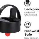 Hydro Flask Wide Mouth Lids- Accessory for Wide Mouth Water Bottle
