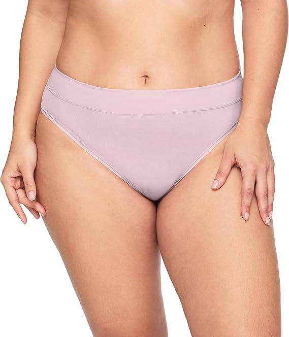 Warner's No Pinching. No Problems. Hi-Cut Brief Panty Underwear, Size 2 XL