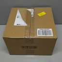 MyGift 8 Inch Round Modern Artificial Succulent Arrangement Potted in Gray Concrete Plant Bowl, Assorted Faux Mini Succulents in a Decorative Planter Pot (Grey)