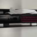Go Brush Pro 2026, Cordless Hair Straightener Brush, Mini Hair Straightener with 4 Temperature Settings, Portable Hair Straightener Brush with MCH Heating and Ionic & Ceramic Care for Women (Black)
