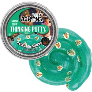 Crazy Aarons Thinking Putty Raindeer Games