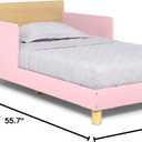 Delta Children - GapKids Wood Toddler Bed with Reversible Headboard - Greenguard Gold Certified, Blush Pink, Full