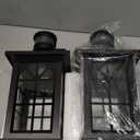 2-Pack Motion Sensor Outdoor Wall Lights, Dusk to Dawn Porch Lights Outdoor Wall Sconces Lanterns, Aluminum Exterior Lighting Fixtures, 3 Lighting Modes Outside Lights for House Front Door Garage