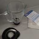 Oster Vortex Glass Blender, Reversible Steel Blades, 800 Watt, Black