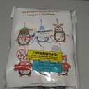 Winlyn 24 Sets Christmas Craft Kits Winter Crafts DIY Christmas Penguin Ornaments Decorations Art Sets Foam Penguin Christmas Stickers for Kids Holiday Festive Home Classroom Activities Party Favors