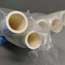 6 Pcs 3/4 Inch SCH40 PVC Pipe, 17 Inch White Furniture Grade PVC Pipes, Fits Standard 3/4 Inch PVC Fittings with 1.05 Inch OD, Easy to Cut for DIY Frames, Greenhouse, Garden and Workshop
