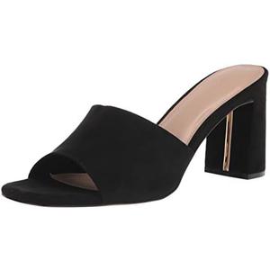 The Drop Women's Pattie High Block-Heeled Mule Sandal 10