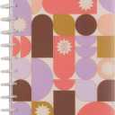 Happy Planner Disc-Bound Academic Planner July 2025 - June 2026 Daily, Weekly and Monthly - 3 Bonus Months, Classic Size, Dashboard Layout, Stacked Geos