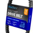 BlueStars Durable Golf Cart Drive Belt Replaces 27077-G02 27077-G01 - Fits for EZ.GO Marathon 4-Cycle 1991-1996 and 2-Cycle 1992-1993 Gas Golf Cart