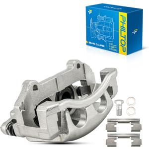 PHILTOP Brake Caliper Front Left Compatible with 2005-2010 Jeep Grand Cherokee, 2006-2010 Jeep Commander, 18-B4991