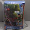 EagleStone Kids Adjustable Arcade Basketball Hoop with LED Lights & Scoreboard, 4 Balls Ball Storage Net, Indoor Outdoor Carnival Basketball Game Set for Boys & Girls Ages 3-12, Pump Included