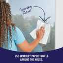 Sparkle Pick-A-Size Paper Towels, 6 Double Rolls (660 Sheets Total) - Strong 2-Ply Towels for Kitchen Cleanup and Everyday Messes