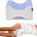 Side Sleeper Pillow, Knee Pillow for Side Sleepers, Sciatica Pain Relief Pillow (Blue)