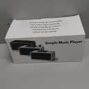 Large Button Simple Music Player for Seniors Elderly, Easy MP3 Player for Dementia, Alzheimer's & Visually Impaired, Audio Book Player with 32GB TF Card, One-Touch Play (Blue)