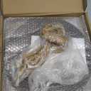 Dahey Hanging Plant Shelf Round Wood Rope Hanging Floating Shelf Vintage Home Decor Display Planter Rack for Living Room Bedroom Kitchen, Dark Brown