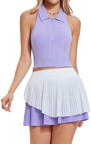 Airfree Tennis Skirt Sets for Women Pleated Skirt Athletic S