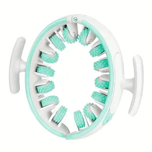 KAIERYUE Cellulite Massager Roller for Thighs Lymphatic Drainage Leg Massager, Deep Tissue Portable Muscle Roller for Calf, Body Sculpting, Athletes Recovery & Relaxation (Green)