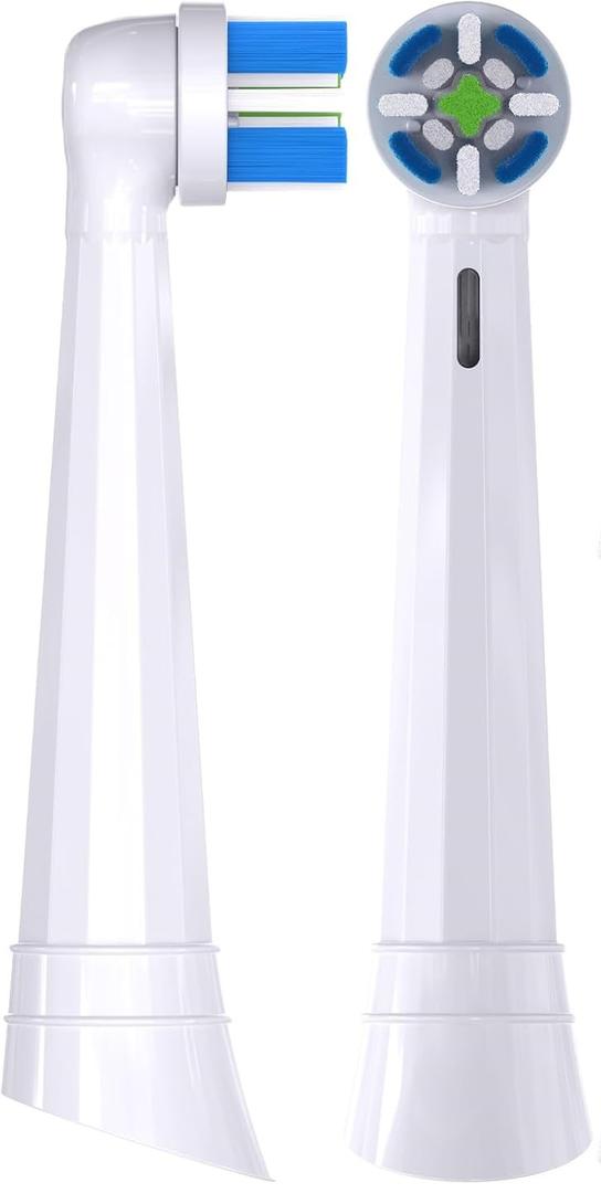 10 Pcs IO Replacement Heads Compatible with Oral B IO 2/3/4/5/6/7/8/9/10 Electric Toothbrush, Toothbrush Heads Compatible with Oral B IO for Cleaning Teeth and Removing Plaque (Black/White)