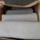 Dog Stairs for Small Dogs and Cats, 20" H 4 Steps Dog Ramp for High Beds, Couch, Sofa, Waterproof Pet Stairs with Removable Washable Cover, Non-Slip Sturdy Pet Steps (Gray)