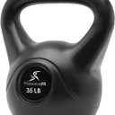 ProsourceFit Vinyl Plastic Kettlebell from 10, 15, 20, 25, 30 and 35 lbs