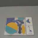 LiKee Open-Ended Wooden Shape Puzzles (36 Blocks&60 Cards) for Toddlers 3+ Years Old, Montessori Development Toys, Preschool Education Activity, Travel Toy Board Games for Kids 4-8 Yrs