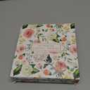 WRAPAHOLIC 50Pcs Gold Foil Floral Napkins - 3 Ply Disposable Paper Luncheon Napkin for Wedding Birthday Bridal Tableware Party Supplies - 6.5 x 6.5 In