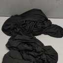 HolidayIdeas Cocktail Table Covers, 2 Pack - Fitted Stretch Spandex Square Corners Cocktail Tablecloths,High Top Table Cloths (Black, Fit for 30"-32" Diameter x 43" Height Tables)