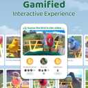 HIXX Smart Bird Feeder with Camera, AI Identify Birds & Auto Capture, 2K HD Live Camera Birdwatching with Color Night Vision for Bird Lovers Gifts (Green)