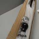 Single Track Curtain Rod, Wall Mount Black, 1.8m(5.9ft)