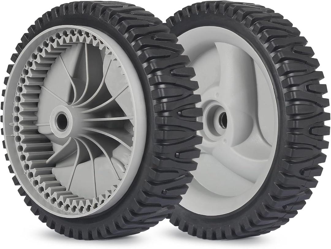 GICOOL 583719501 194231X460 Front Drive Wheels, 8 Inch Wheels Fit for Craftsman Husqvarna & HU Self Propelled Lawn Mower, Pack of 2