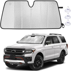 EcoNour Foldable Sun Shade Fit for Ford Expedition 2018-2023 2024 2025